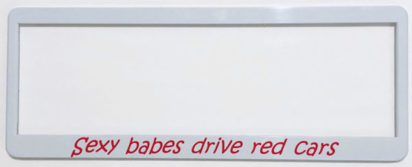 Sexy babes drive red cars